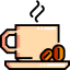 Hot coffee icon 64x64