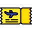 Plane ticket icon 64x64