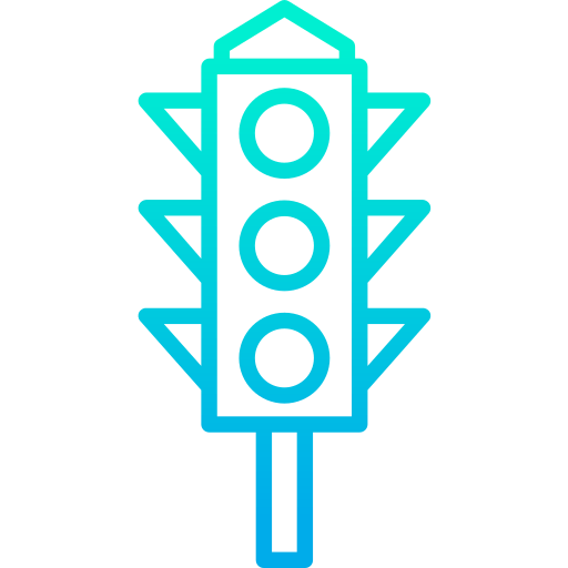 Traffic lights icon