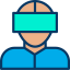 Virtual reality ícone 64x64