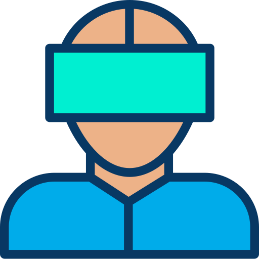 Virtual reality icon