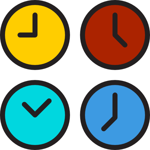 Time zone icon