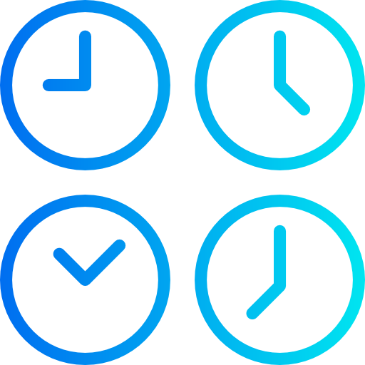 Time zone アイコン