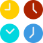 Time zone icon 64x64