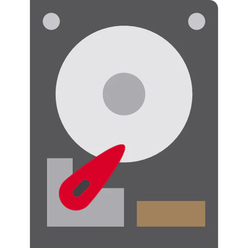 Hard disk icon