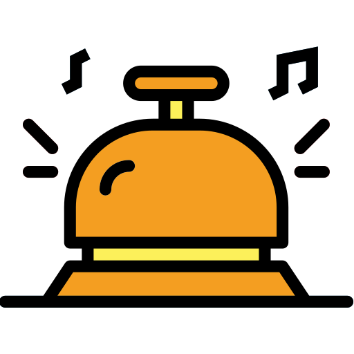 Reception bell icon