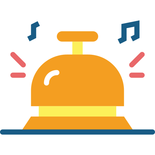 Reception bell icon
