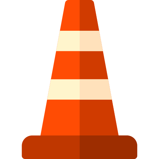 Traffic cone icon