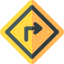 Right turn icon 64x64