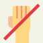 Do not touch icon 64x64