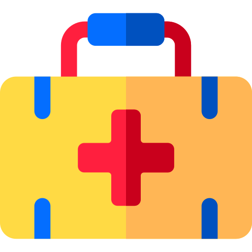 First aid kit icon
