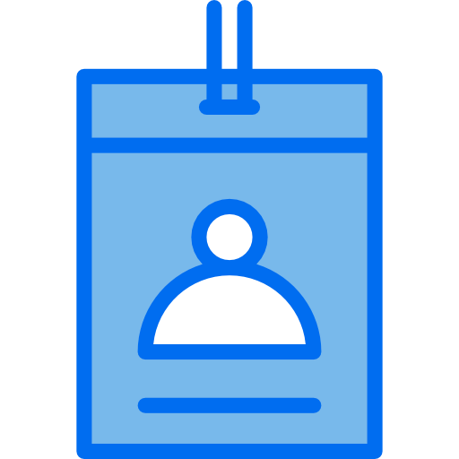 Identification card icon