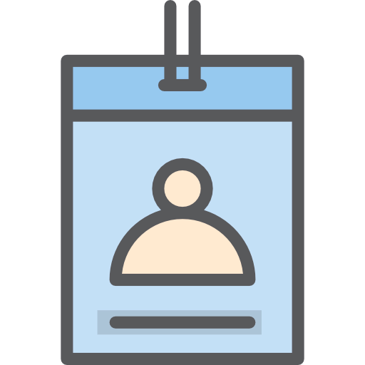 Identification card icon