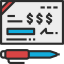 Bank check 图标 64x64