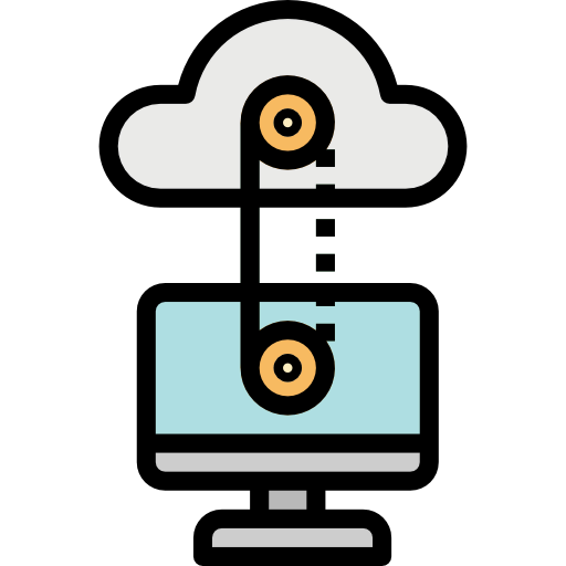 Cloud computing アイコン