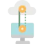 Cloud computing ícone 64x64