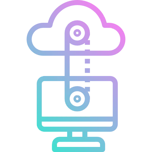 Cloud computing アイコン