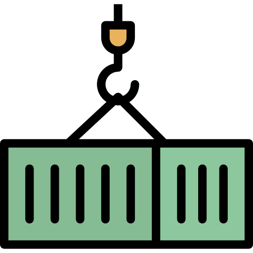 Container crane icon