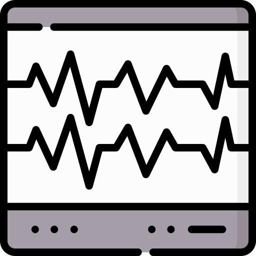 Electrocardiogram icon