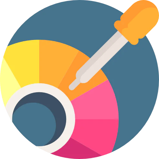 Color picker ícone