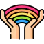 Rainbow icon 64x64