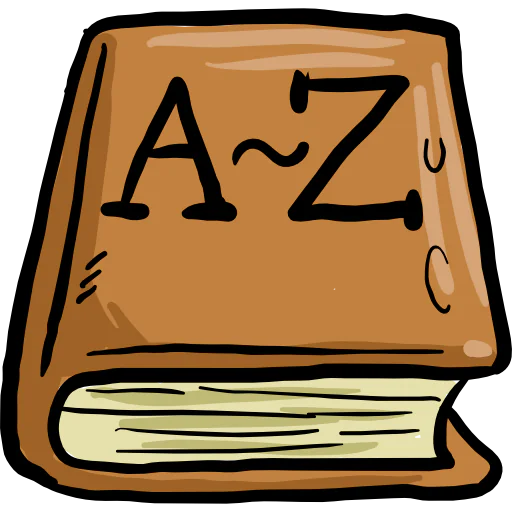 Dictionary Symbol