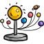 Solar system icon 64x64