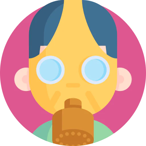 Gas mask icon