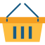 Shopping basket icon 64x64