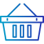 Shopping basket icon 64x64