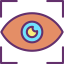 Сканирование глаз иконка 64x64