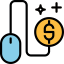 Pay per click ícono 64x64