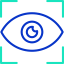 Eye scan icône 64x64