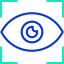 Eye scan icon 64x64