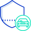 Car insurance icon 64x64