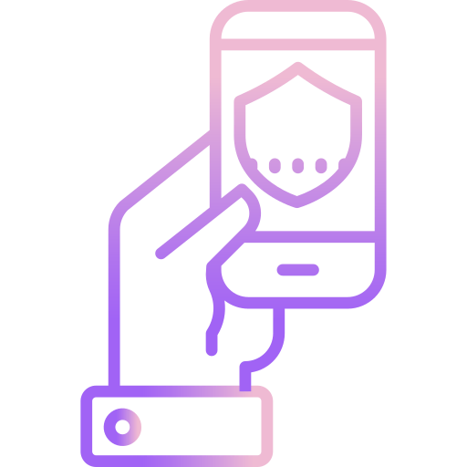 Mobile security icon