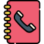 Phone book icon 64x64