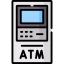 Atm machine icon 64x64
