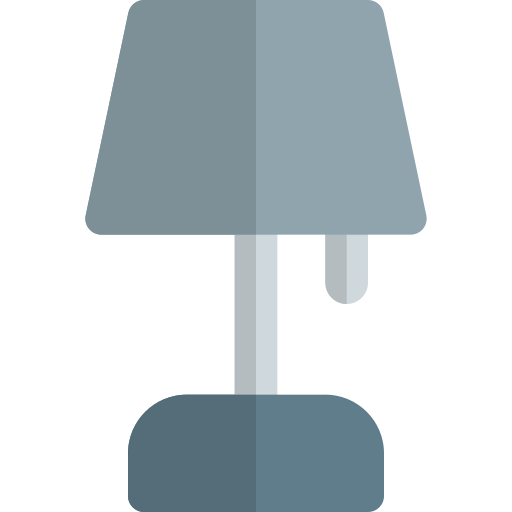 Table lamp icon