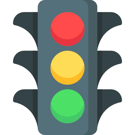 Traffic lights icône