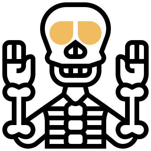 Skeleton icon