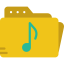 Music folder icon 64x64