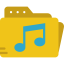 Music folder icon 64x64