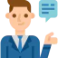 Businessman アイコン 64x64