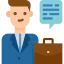 Businessman アイコン 64x64