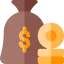 Money bag icon 64x64