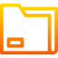 Бумажная папка иконка 64x64
