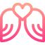 Heart wings 상 64x64