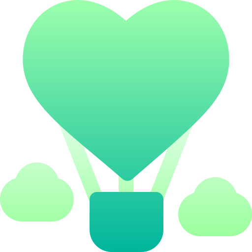 Hot air balloon biểu tượng