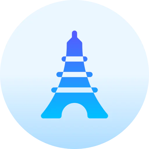 Eiffel tower アイコン